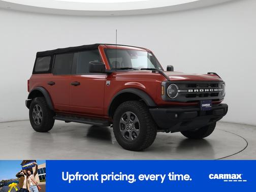Orange 2022 Ford Bronco Big Bend