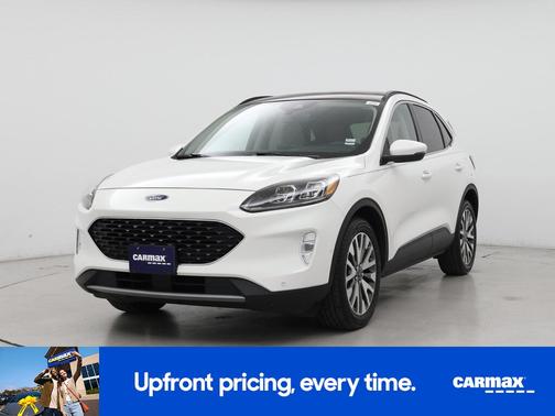 Black 2020 Ford Escape Titanium