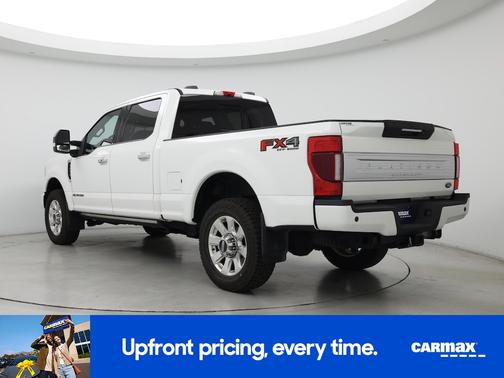 White 2021 Ford F-250 Platinum
