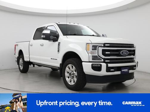 White 2021 Ford F-250 Platinum