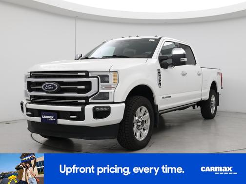 White 2021 Ford F-250 Platinum