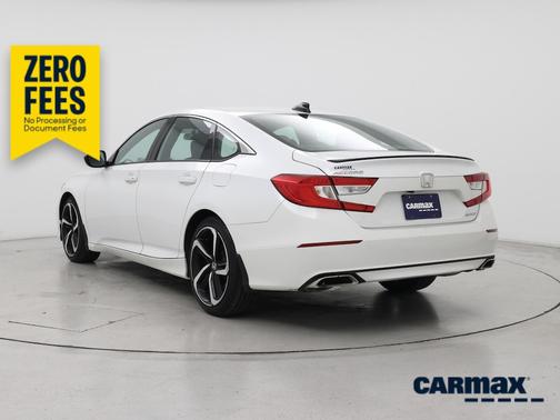White 2022 Honda Accord Sport
