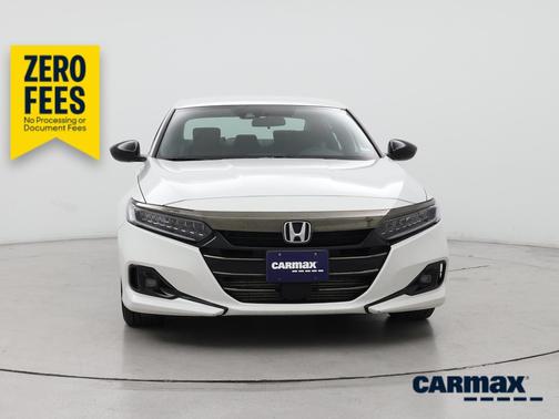 White 2022 Honda Accord Sport