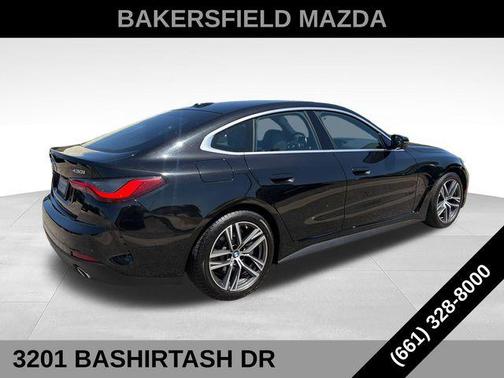 Black Sapphire Metallic 2024 BMW 430 Gran Coupe i