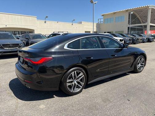 Black Sapphire Metallic 2024 BMW 430 Gran Coupe i