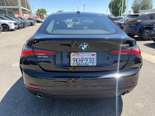Black Sapphire Metallic 2024 BMW 430 Gran Coupe i
