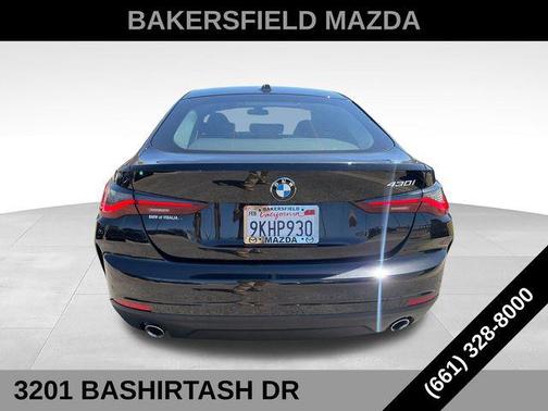Black Sapphire Metallic 2024 BMW 430 Gran Coupe i