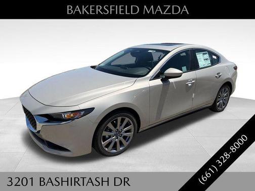 Platinum Quartz Metallic 2026 Mazda Mazda3 FWD w/Preferred Package
