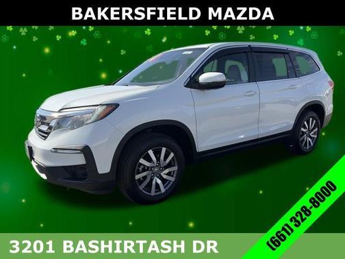 Platinum White Pearl 2021 Honda Pilot EX-L