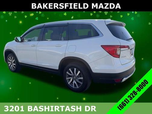 Platinum White Pearl 2021 Honda Pilot EX-L