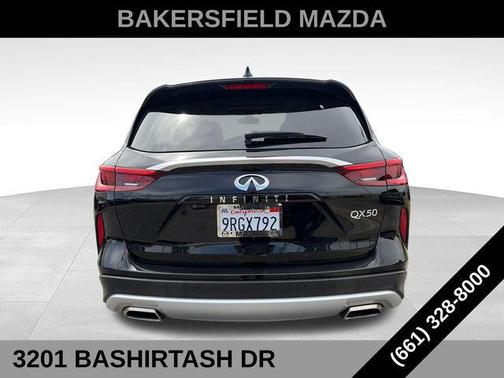 Black Obsidian 2021 INFINITI QX50 LUXE