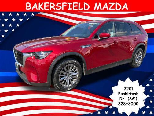 Soul Red Crystal Metallic 2024 Mazda CX-90 PHEV Preferred SUV