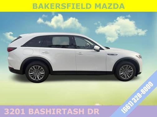 Rhodium White Premium 2024 Mazda CX-90 PHEV Preferred