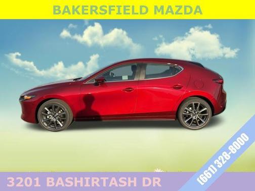 Soul Red Crystal Metallic 2026 Mazda Mazda3 FWD w/Preferred Package