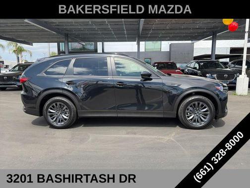 Jet Black Mica 2025 Mazda CX-70 3.3 Turbo Preferred