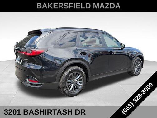 Jet Black Mica 2025 Mazda CX-70 3.3 Turbo Preferred