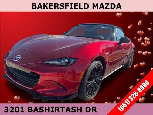 Soul Red Crystal Metallic 2025 Mazda MX-5 Miata Club Convertible