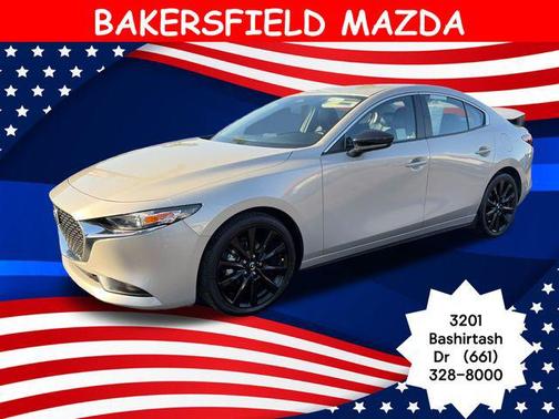 Platinum Quartz Metallic 2025 Mazda Mazda3 2.5 S Select Sport