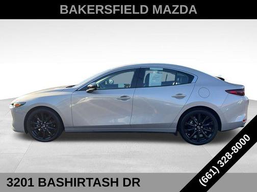 Platinum Quartz Metallic 2025 Mazda Mazda3 2.5 S Select Sport