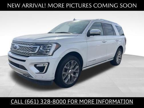 White Platinum 2018 Ford Expedition Platinum