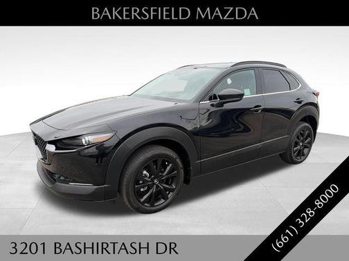 Jet Black Mica 2025 Mazda CX-30 2.5 Turbo Premium Plus Package
