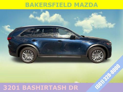 Deep Crystal Blue Mica 2024 Mazda CX-90 PHEV Preferred