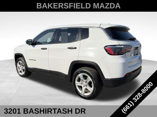 Bright White Clearcoat 2023 Jeep Compass Sport