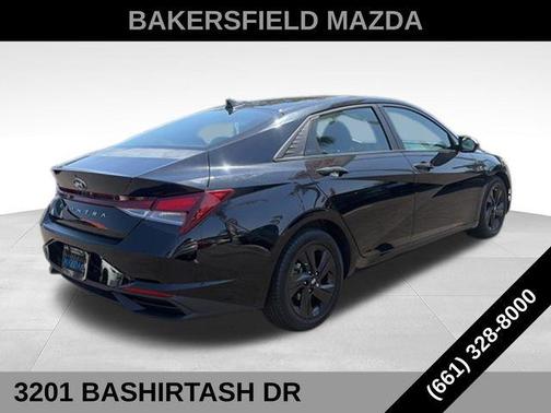Phantom Black 2021 Hyundai ELANTRA SEL