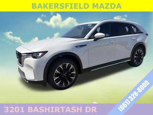 Rhodium White Premium 2026 Mazda CX-90 PHEV Premium Plus