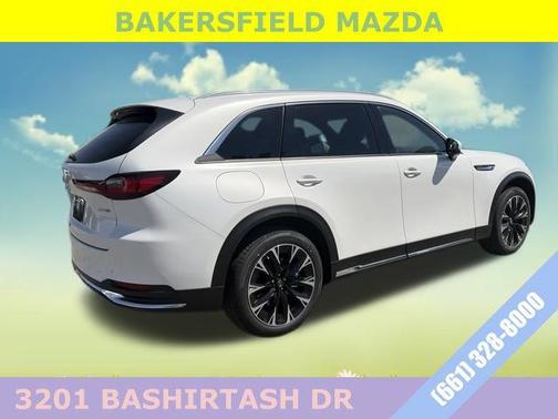 Rhodium White Premium 2026 Mazda CX-90 PHEV Premium Plus