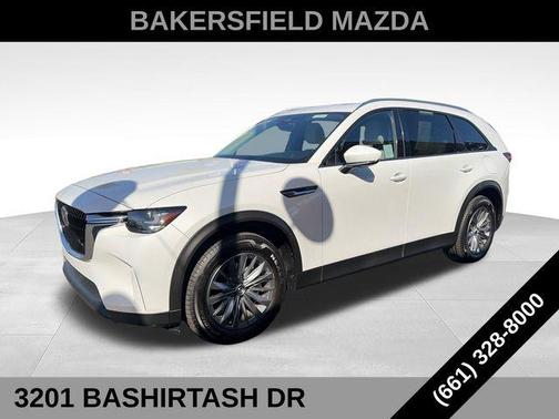 Rhodium White Premium 2024 Mazda CX-90 PHEV Preferred