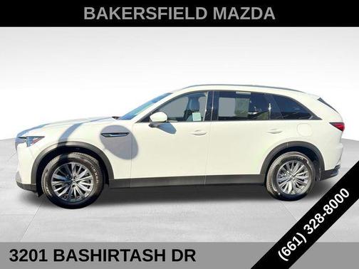Rhodium White Premium 2024 Mazda CX-90 PHEV Preferred