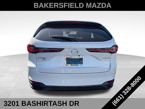 Rhodium White Premium 2024 Mazda CX-90 PHEV Preferred