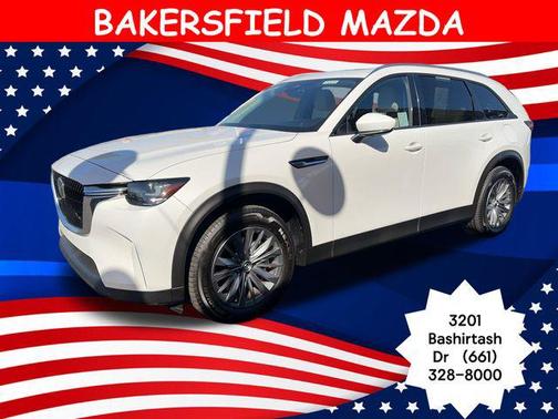 Rhodium White Premium 2024 Mazda CX-90 PHEV Preferred