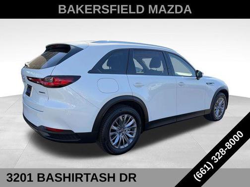 Rhodium White Premium 2024 Mazda CX-90 PHEV Preferred