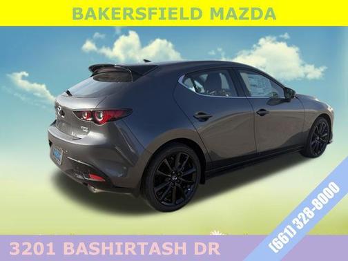 Machine Gray Metallic 2026 Mazda Mazda3 2.5 Turbo AWD