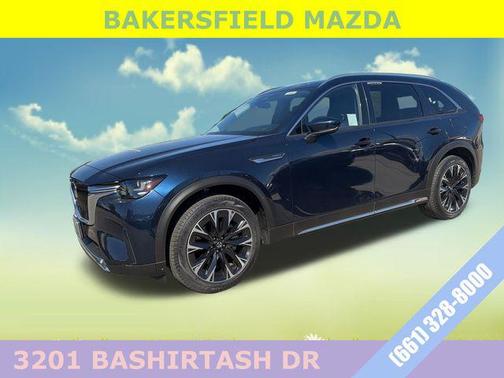 Deep Crystal Blue Mica 2024 Mazda CX-90 PHEV Premium