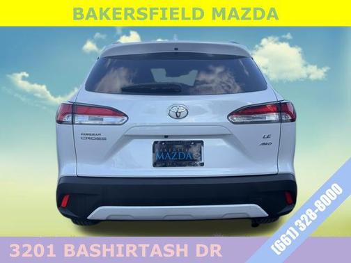 White 2024 Toyota Corolla Cross LE