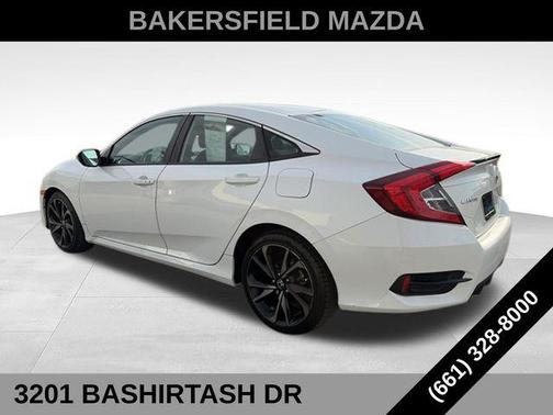 White 2021 Honda Civic Sport