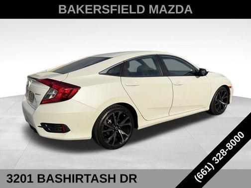 White 2021 Honda Civic Sport