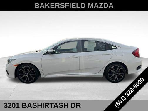 White 2021 Honda Civic Sport