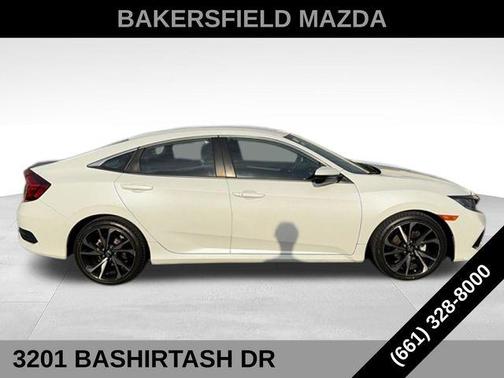 White 2021 Honda Civic Sport