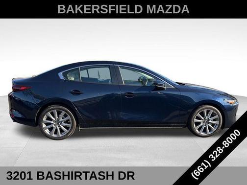 Deep Crystal Blue Mica 2024 Mazda Mazda3 FWD w/Preferred Package
