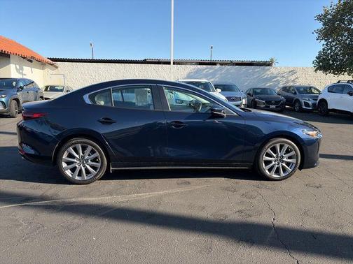 Deep Crystal Blue Mica 2024 Mazda Mazda3 FWD w/Preferred Package