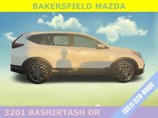 Platinum White Pearl 2020 Honda CR-V EX-L