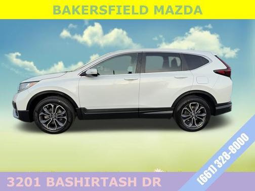 Platinum White Pearl 2020 Honda CR-V EX-L