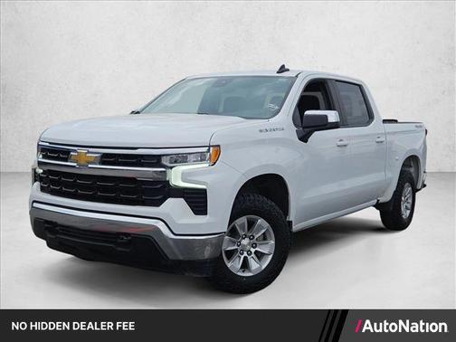 Summit White 2023 Chevrolet Silverado 1500 LT