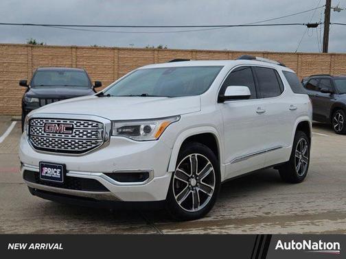 White Frost Tricoat 2018 GMC Acadia Denali