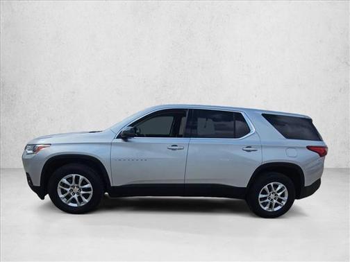 Silver Ice Metallic 2019 Chevrolet Traverse LS