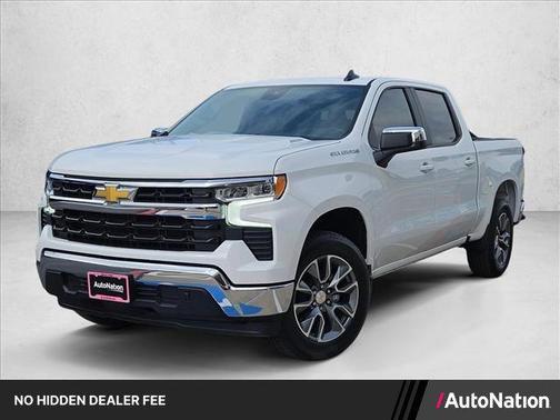 Summit White 2026 Chevrolet Silverado 1500 LT